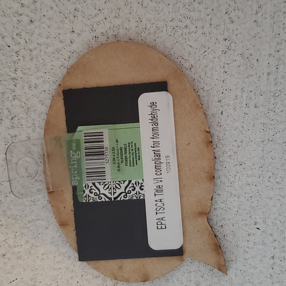 HELLO WOOD MAGNET - Picture 3 of 3